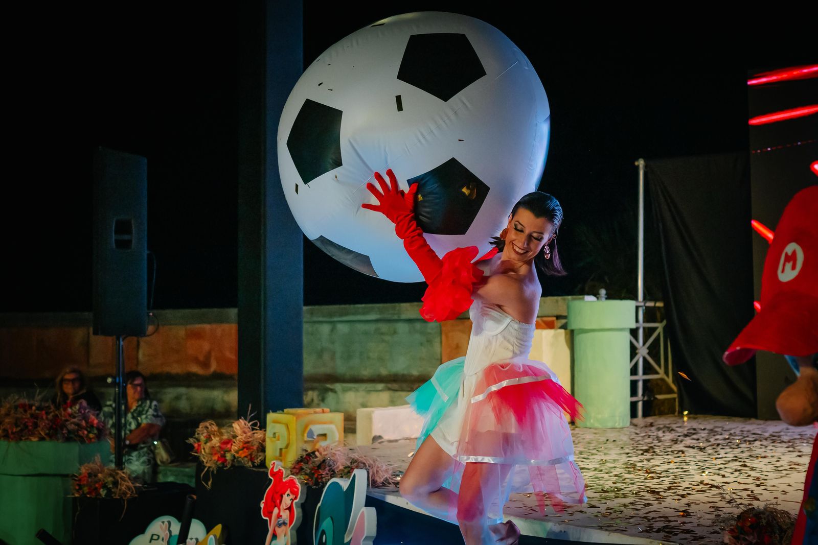 Show dance al saggio della scuola